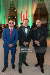 NEW YORK, NEW YORK - MAY 20: Kenny Diaz, Dr. Adam Aponte, and Rafael Acevedo attend the East Harlem Council for Human Services, Inc. Annual Gala Celebrating 61 Years at Capitale on May 20, 2026 in New York City. (Photo by Joy Malone/Getty Images)
